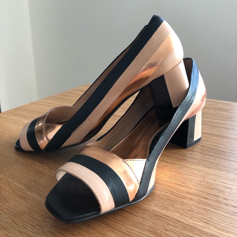 Vince Camuto Pumps Black, Rose, Rose Gold Metallic